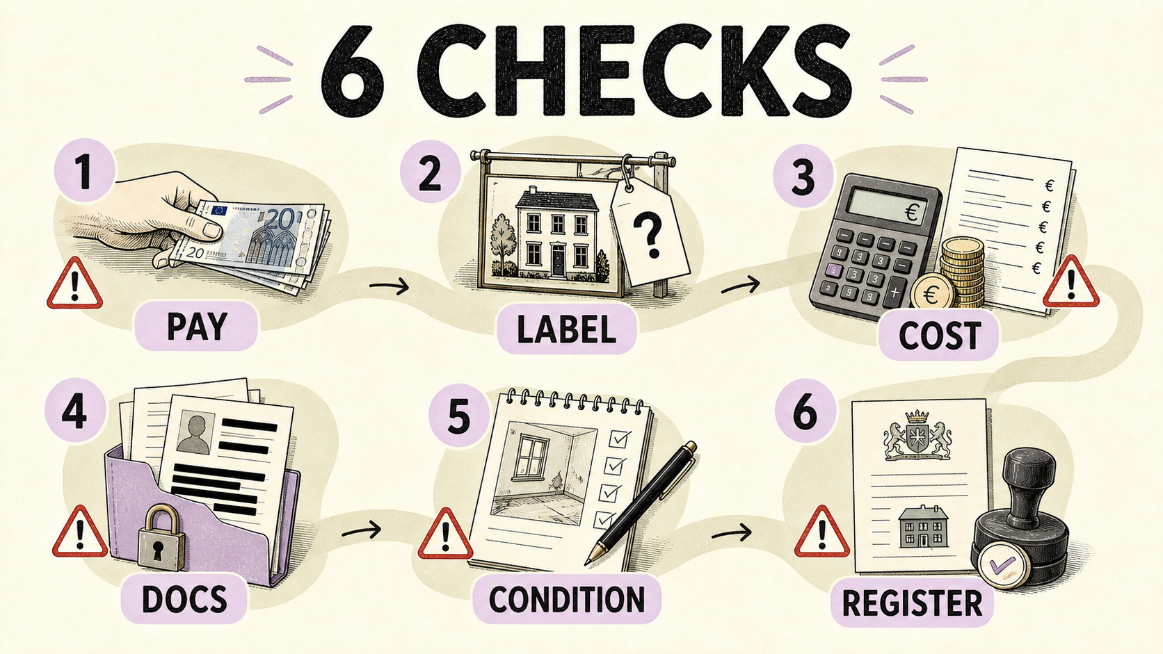 Six common rental mistakes and the checks that protect money, privacy and proof